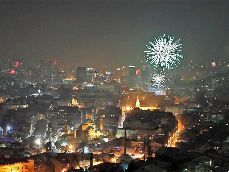 SARAJEVO-DOČEK NOVE GODINE