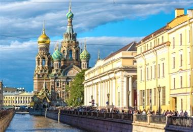 St. Petersburg i Skandinavija