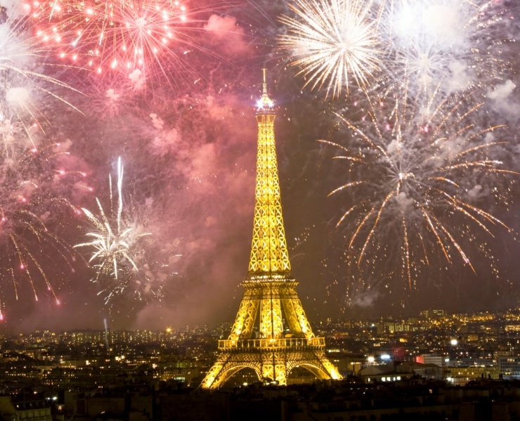 Pariz, Nova godina