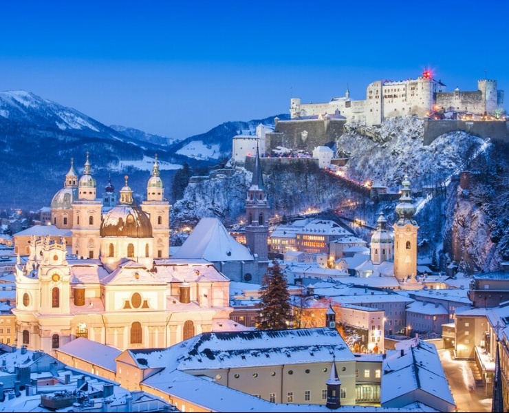 Salzburg i romantična austrijska jezera, Advent